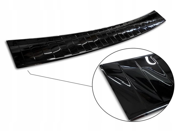 Bakfangerbeskytter Volvo V70 III Facelift 2013 - 2016 │ Black Edition – bilde 6