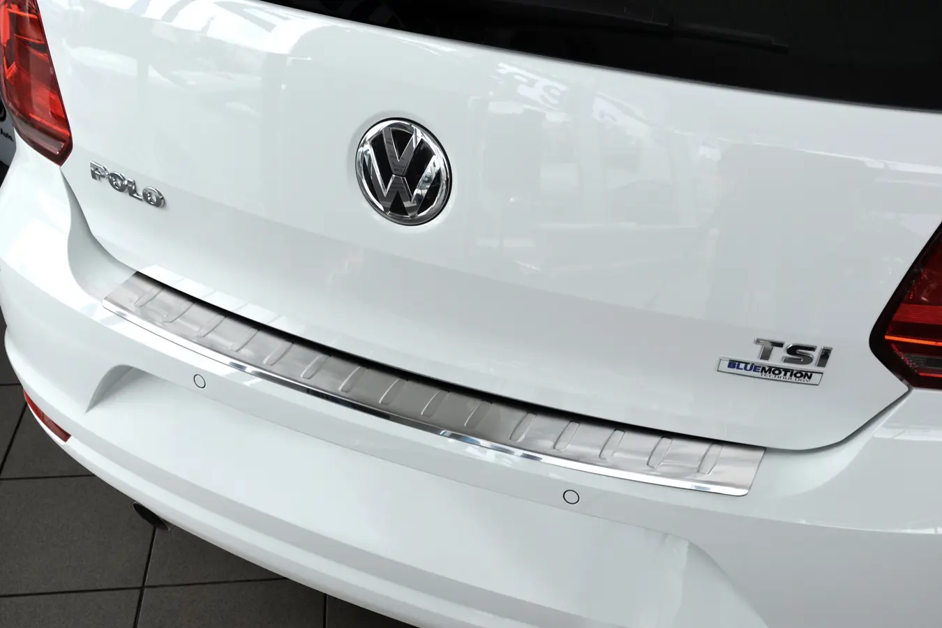 Bakfangerbeskytter VW Polo V 2009 - 2017 │ Silver Edition