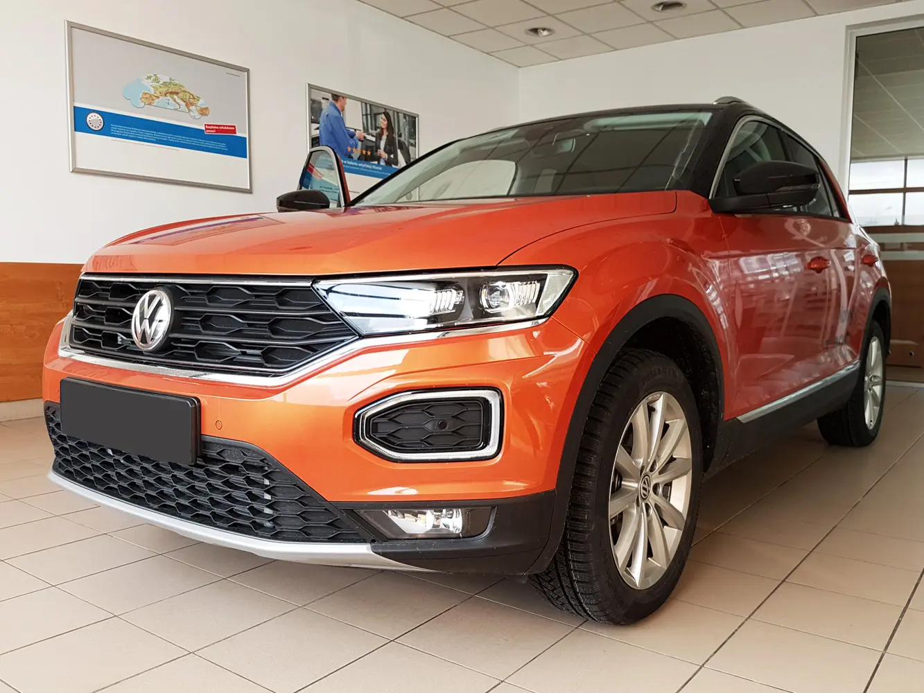 Bakfangerbeskytter VW T-Roc I 2017 - 2025  │ Silver Edition – bilde 8