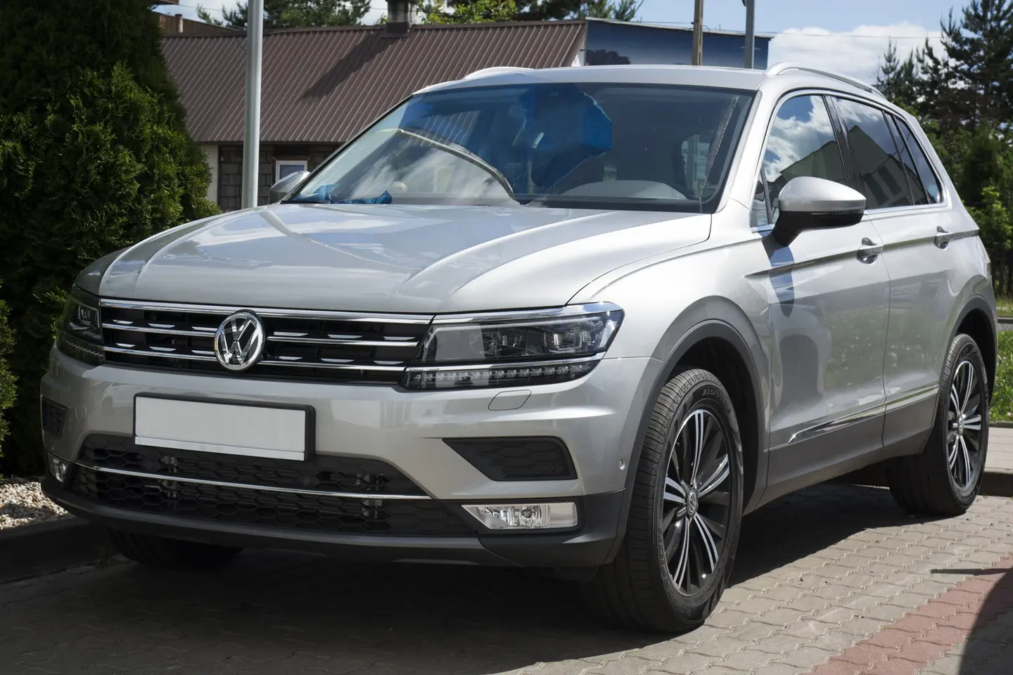 Bakfangerbeskytter VW Tiguan II 2016 - 2024 / Tiguan Allspace 2017 - 2024 | Silver Edition – bilde 7