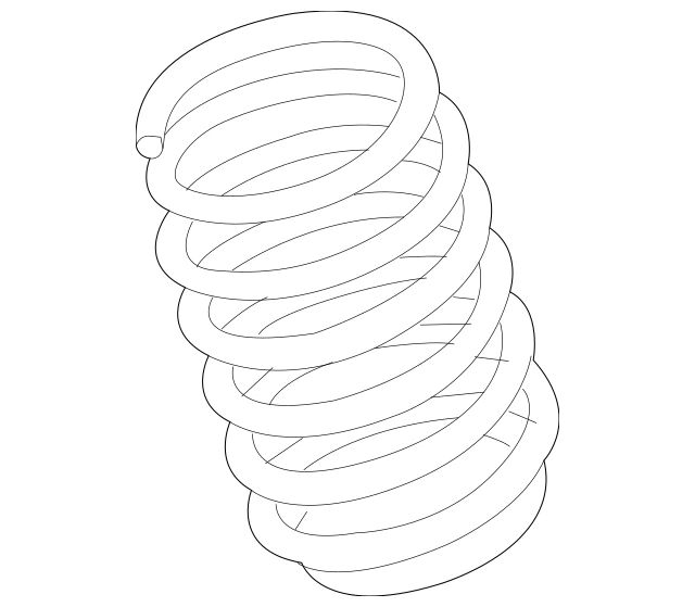 Bakfjær BMW i3 LCI 2017 – 2022 │ Genuine® Coil Spring, Rear Image 1