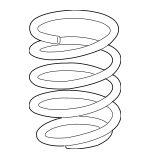Bakfjær BMW i3 LCI 2017 – 2022 │ Genuine® Coil Spring, Rear