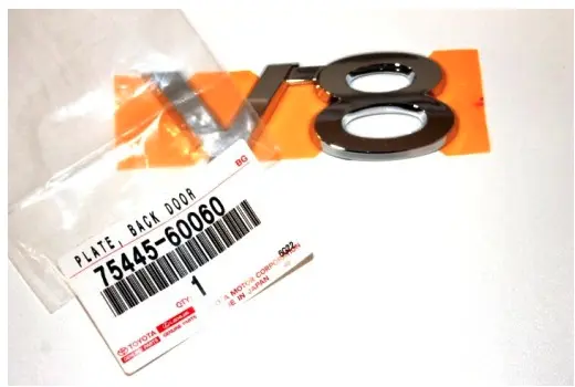 Bakluke / bakdør emblem Toyota Land Cruiser J200 – bilde 2