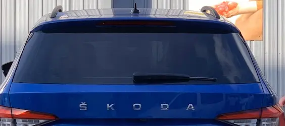 Bakluke emblem Skoda Kodiaq / Škoda Karoq - Silver Edition