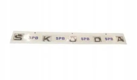Bakluke emblem Skoda Kodiaq / Škoda Karoq - Silver Edition – bilde 3