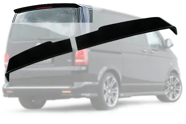 Bakluke spoiler VW T5 2003 - 2015 │ dobbel bakdører