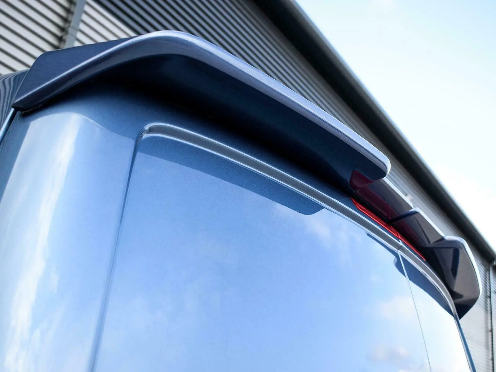 Bakluke spoiler VW T5 2003 - 2015 │ dobbel bakdører – bilde 3