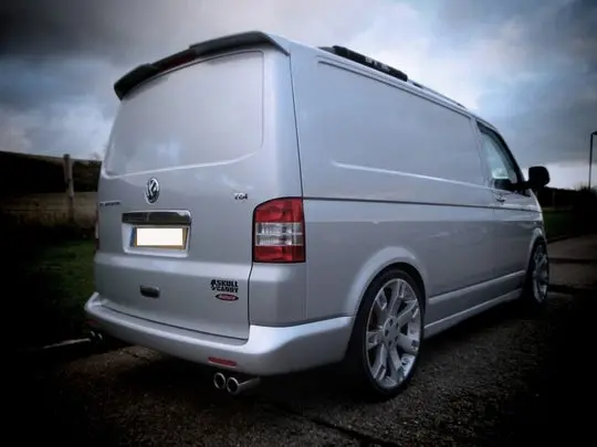Bakluke spoiler VW T5 2003 - 2015 │ hel bakluke Image 3