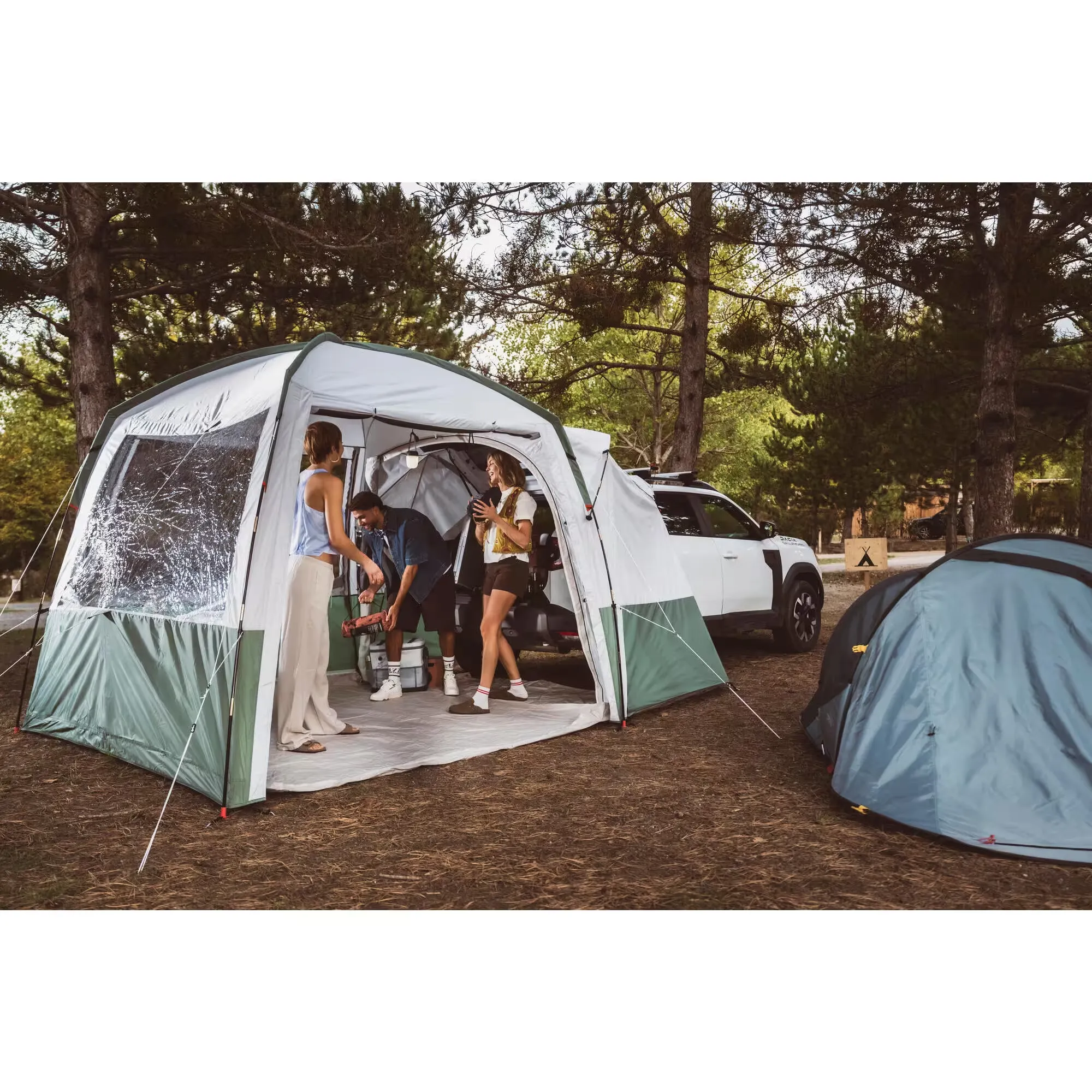 Bakluke telt Car Connect Fresh 8 m² │ Hekktelt - bakmontert til bil og van - 6 personer – bilde 3