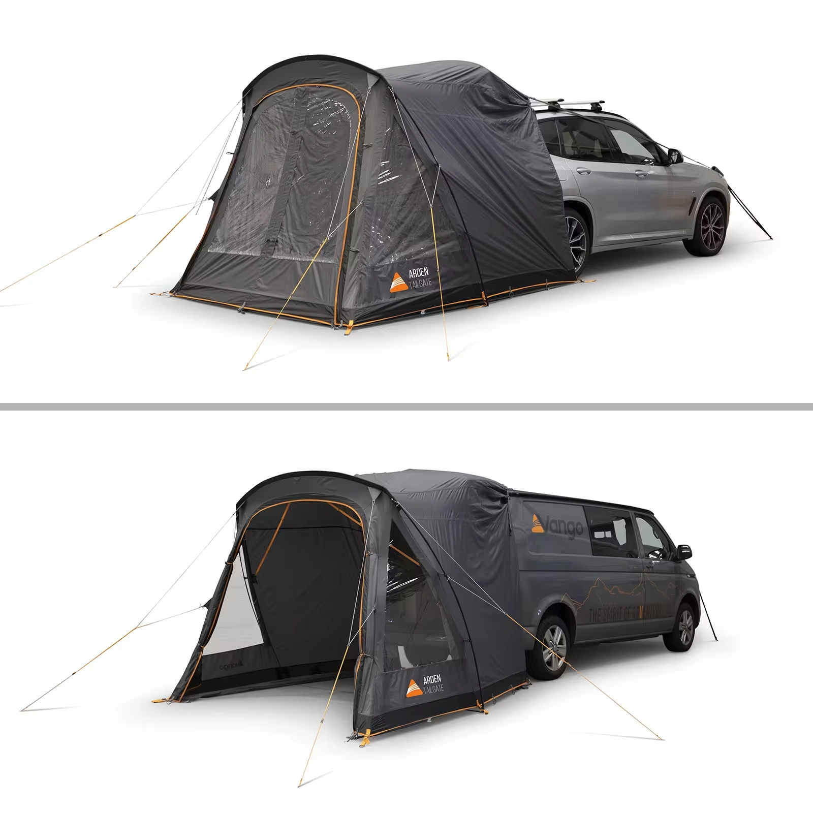 Bakluke telt Vango Arden Tailgate │ Hekktelt - bakmontert markise for campervan og SUV smoke grå – bilde 4