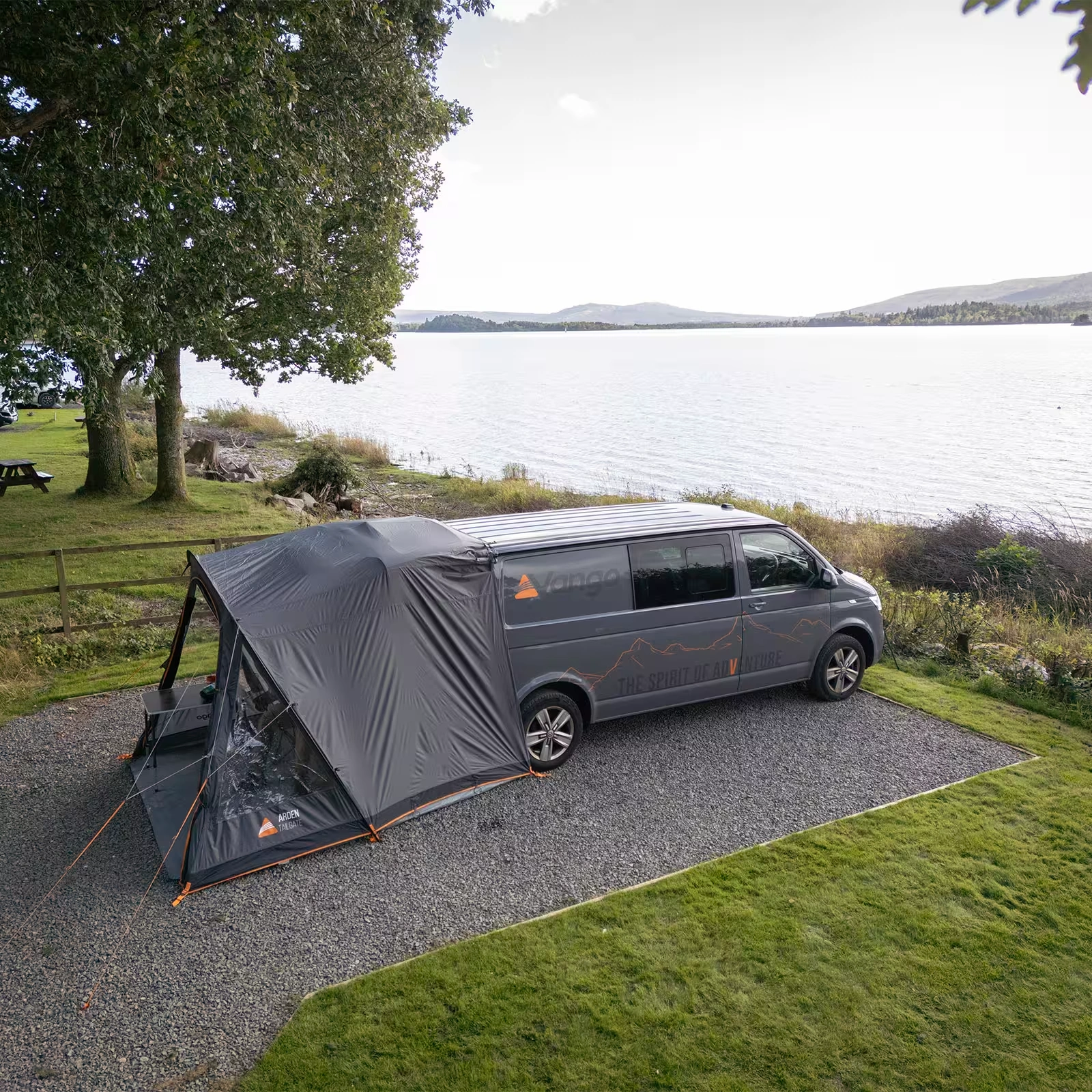 Bakluke telt Vango Arden Tailgate │ Hekktelt - bakmontert markise for campervan og SUV smoke grå – bilde 5