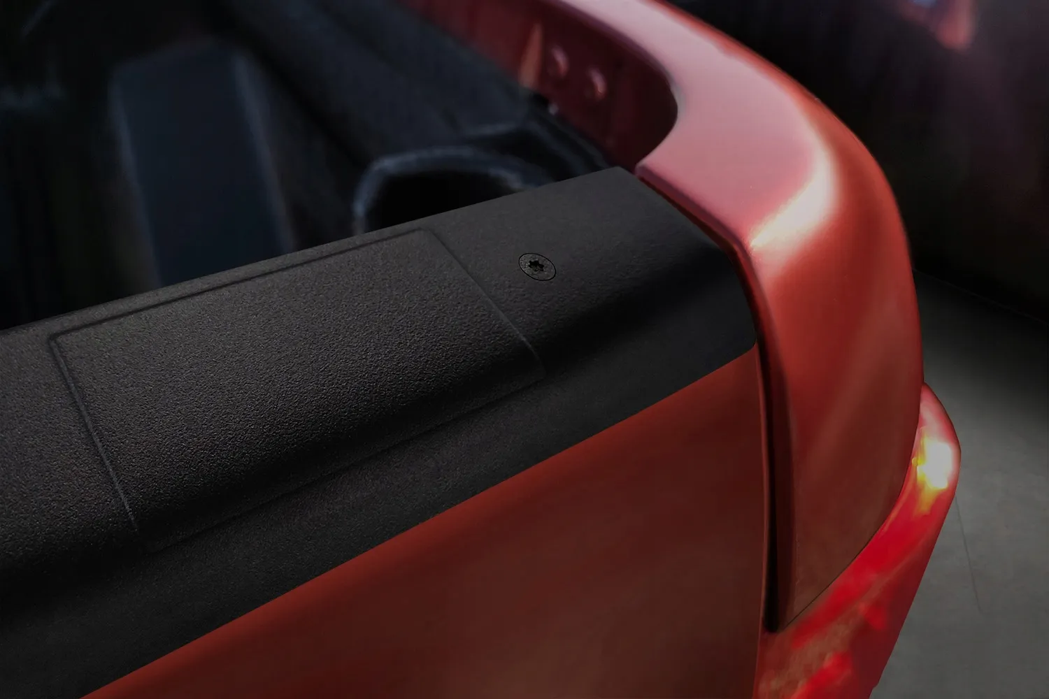 Baklukebeskytter Ford Ranger 2011 - 2022 │ Deksel til bakluken - Tailgate Rail Guard Cap Protector – bilde 2