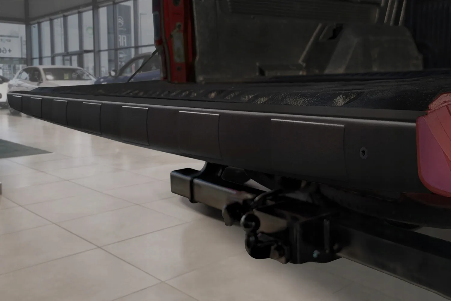 Baklukebeskytter Ford Ranger 2011 - 2022 │ Deksel til bakluken - Tailgate Rail Guard Cap Protector – bilde 3