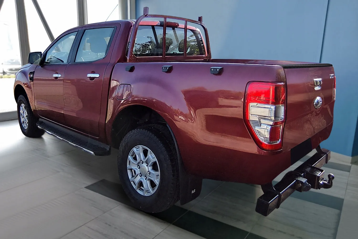 Baklukebeskytter Ford Ranger 2011 - 2022 │ Deksel til bakluken - Tailgate Rail Guard Cap Protector – bilde 4