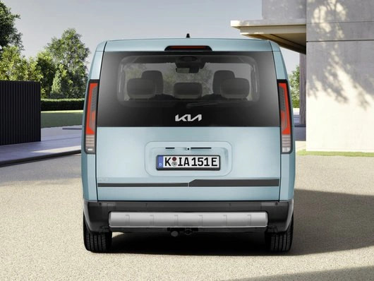 Baklukebeskytter Kia PV5 Passenger / PV5 Cargo 2025 ->  │ Deksel til bakluken - Tailgate Rail Guard Cap Protector – bilde 2