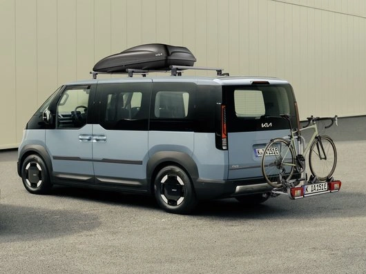 Baklukebeskytter Kia PV5 Passenger / PV5 Cargo 2025 ->  │ Deksel til bakluken - Tailgate Rail Guard Cap Protector – bilde 4