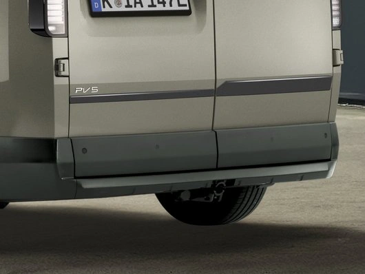 Baklukebeskytter Kia PV5 Passenger / PV5 Cargo 2025 ->  │ Deksel til bakluken - Tailgate Rail Guard Cap Protector – bilde 5