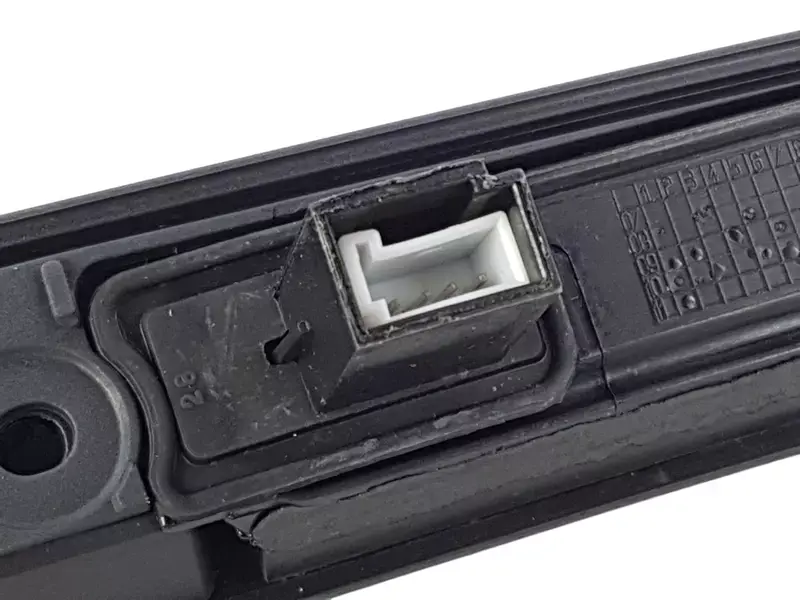 Baklukehåndtak med skilltlys BMW X5 (E53) 1999 - 2006 │ Genuine® Tailgate Trunk Grip Handle Boot Black – bilde 3