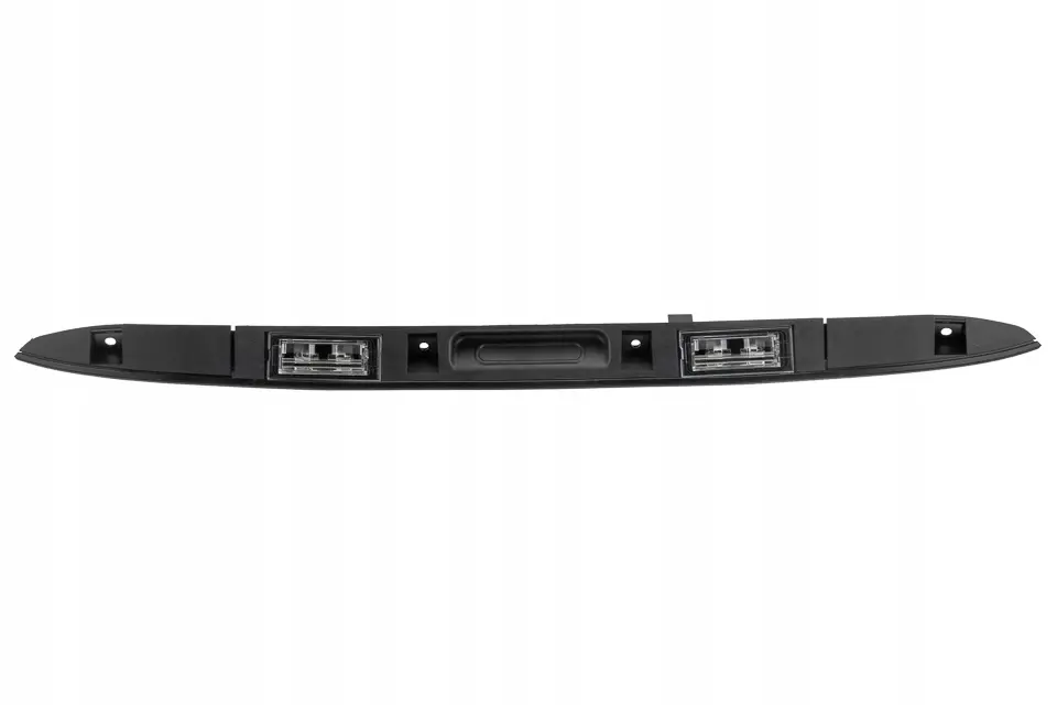 Baklukehåndtak med skilltlys BMW X5 (E53) 1999 - 2006 │ NTY Tailgate Trunk Grip Handle Boot Black – bilde 4