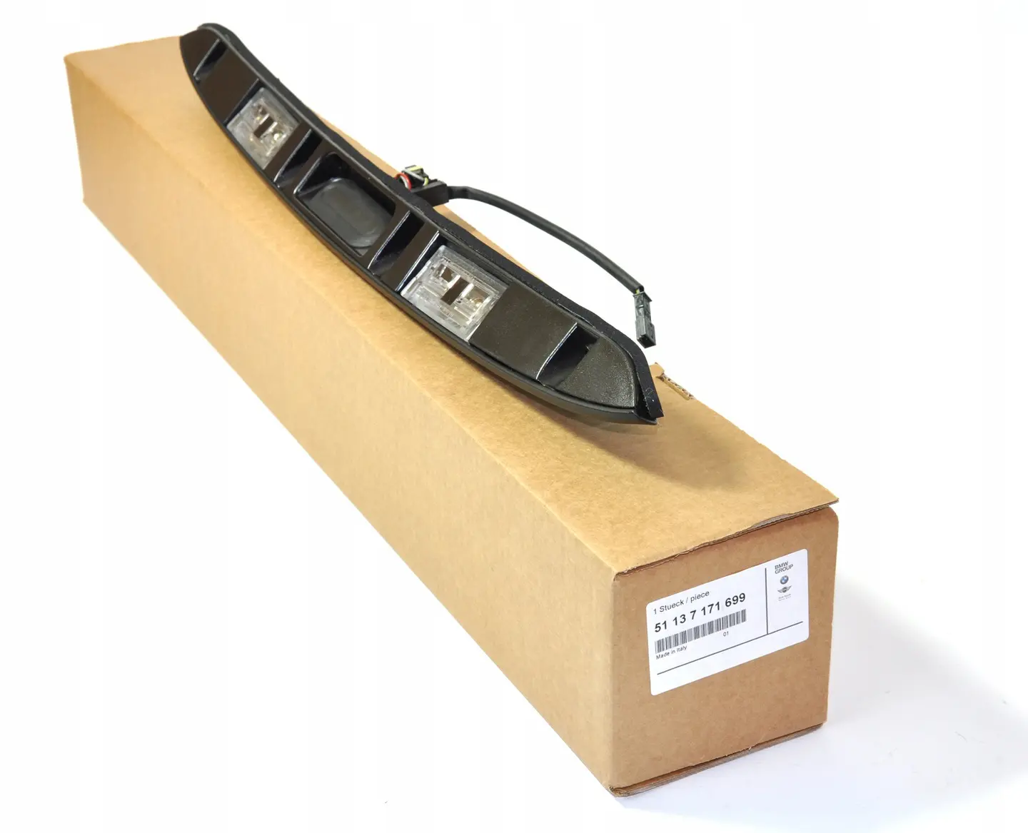 Baklukehåndtak / Skiltlys bagasjeromsknapp BMW 3 E46 Sedan / Compact 1998-2005 │ Genuine® Rear Trunk Lid Handle – bilde 2