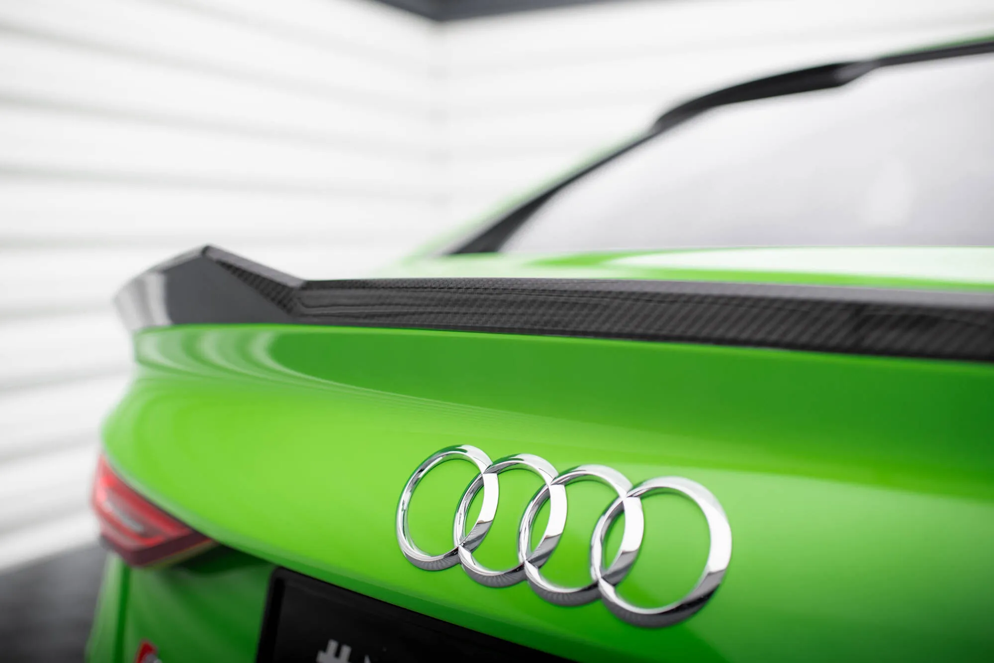 Baklukespoiler Audi A3 (S3) 2020-2026 | Carbon Fiber Edition – bilde 3