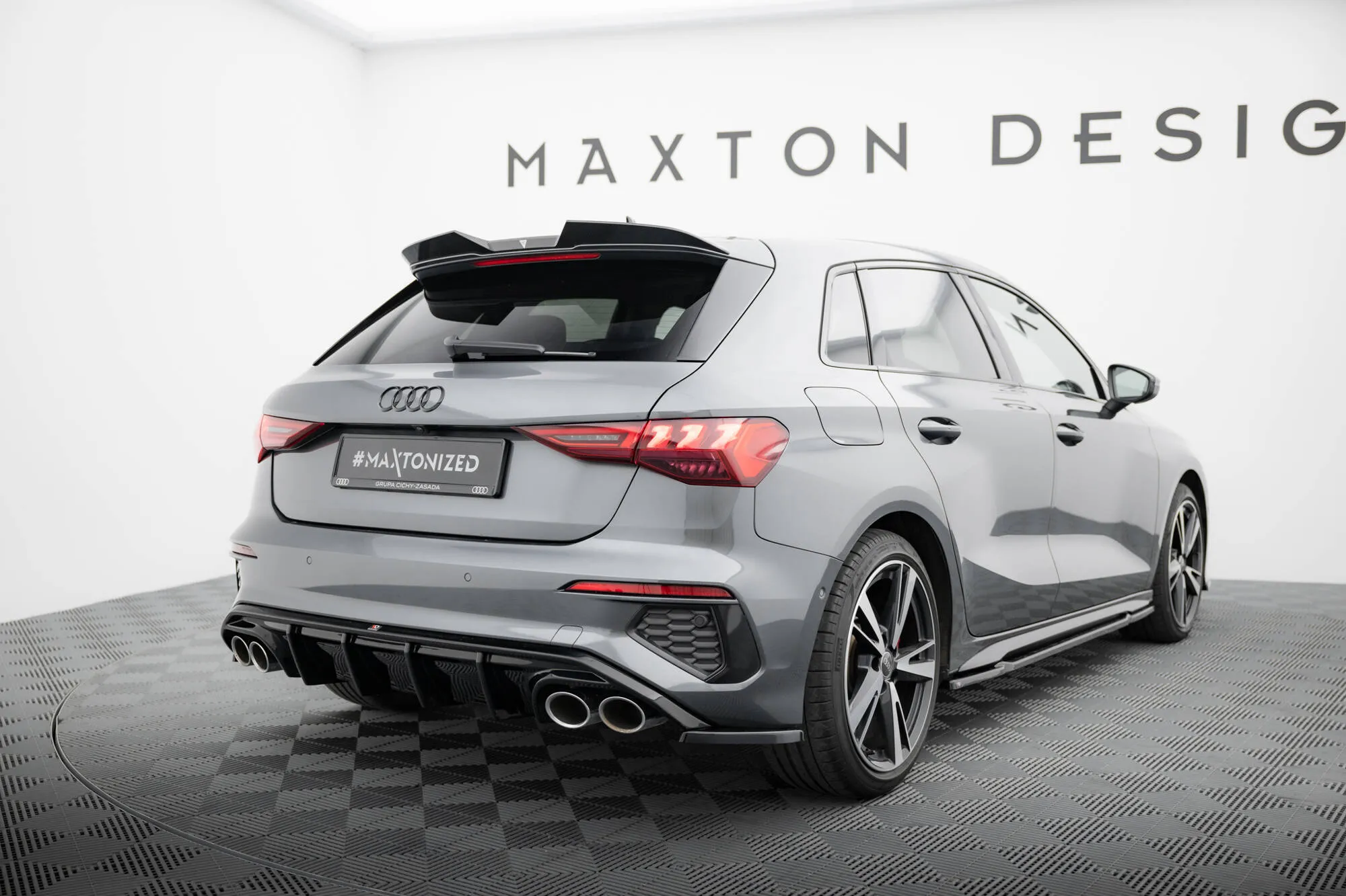 Baklukespoiler Audi A3 (S3) 2020-2026 | Carbon Fiber Edition – bilde 6