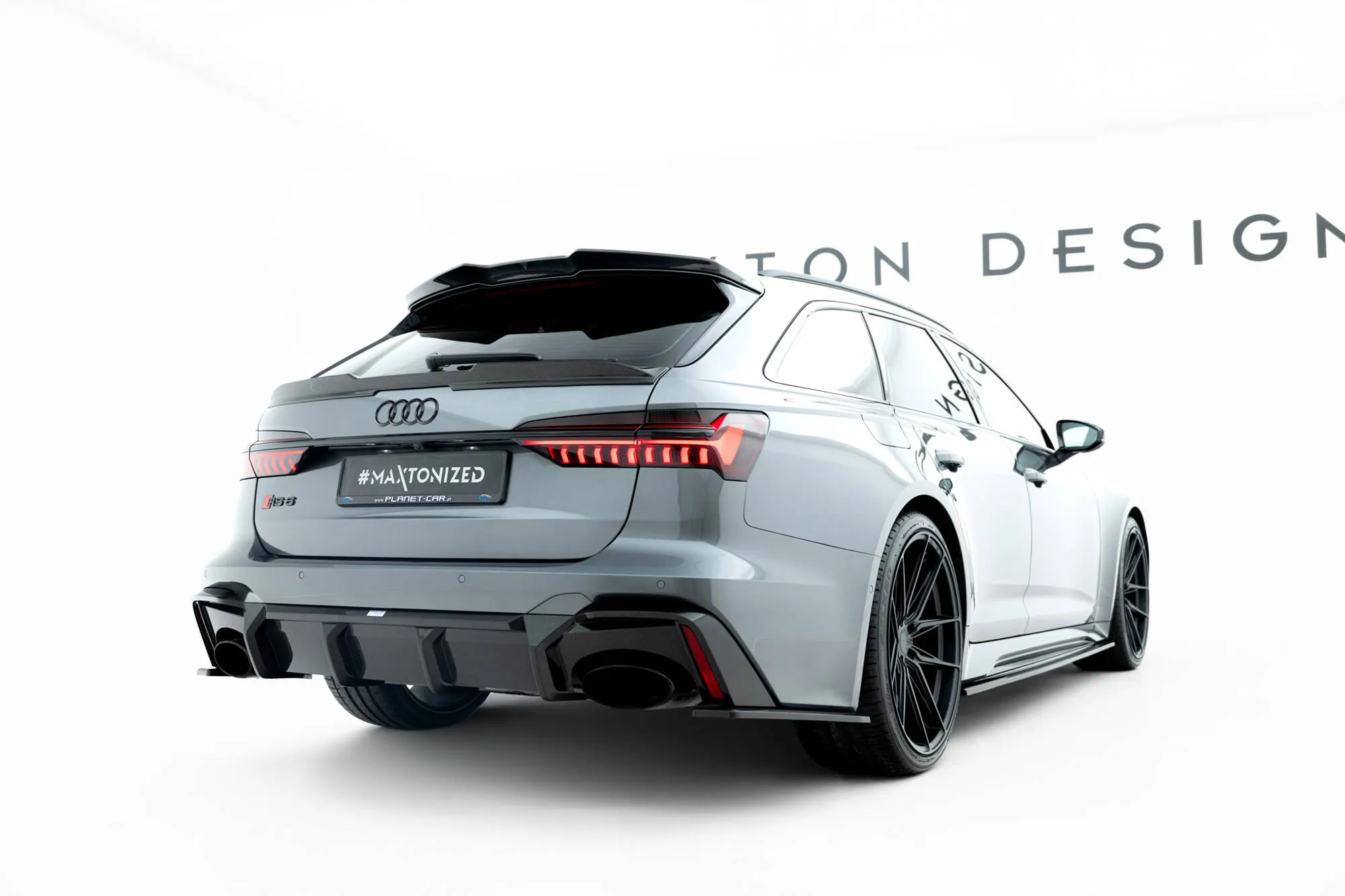Baklukespoiler Audi A6 (C8) 2018-2026 | Carbon Fiber Edition – bilde 5