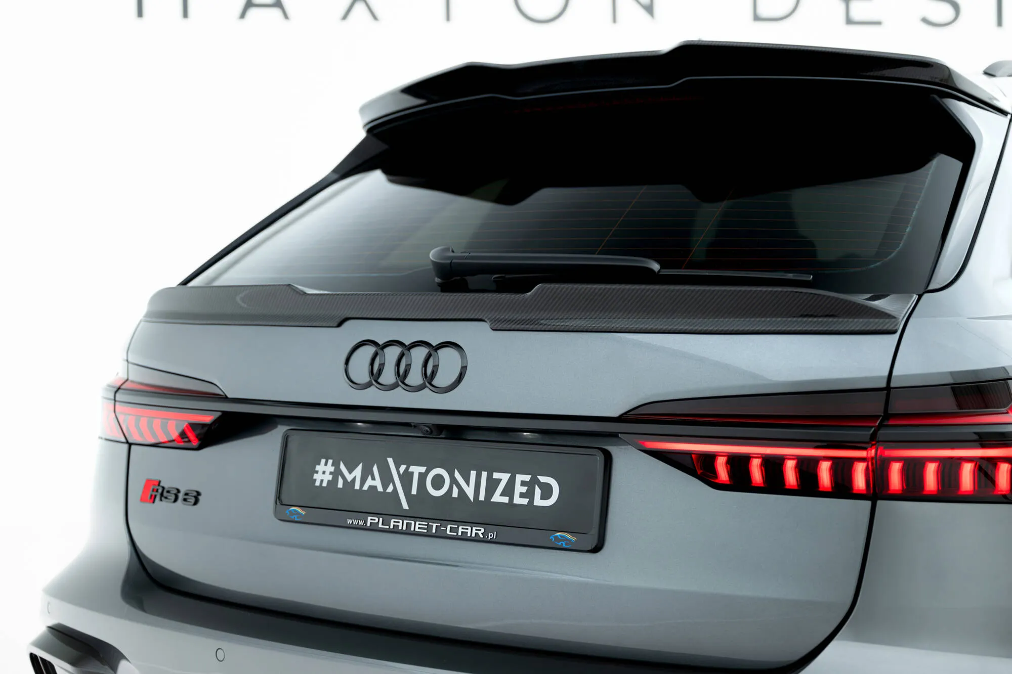 Baklukespoiler Audi A6 (C8) 2018-2026 | Carbon Fiber Edition