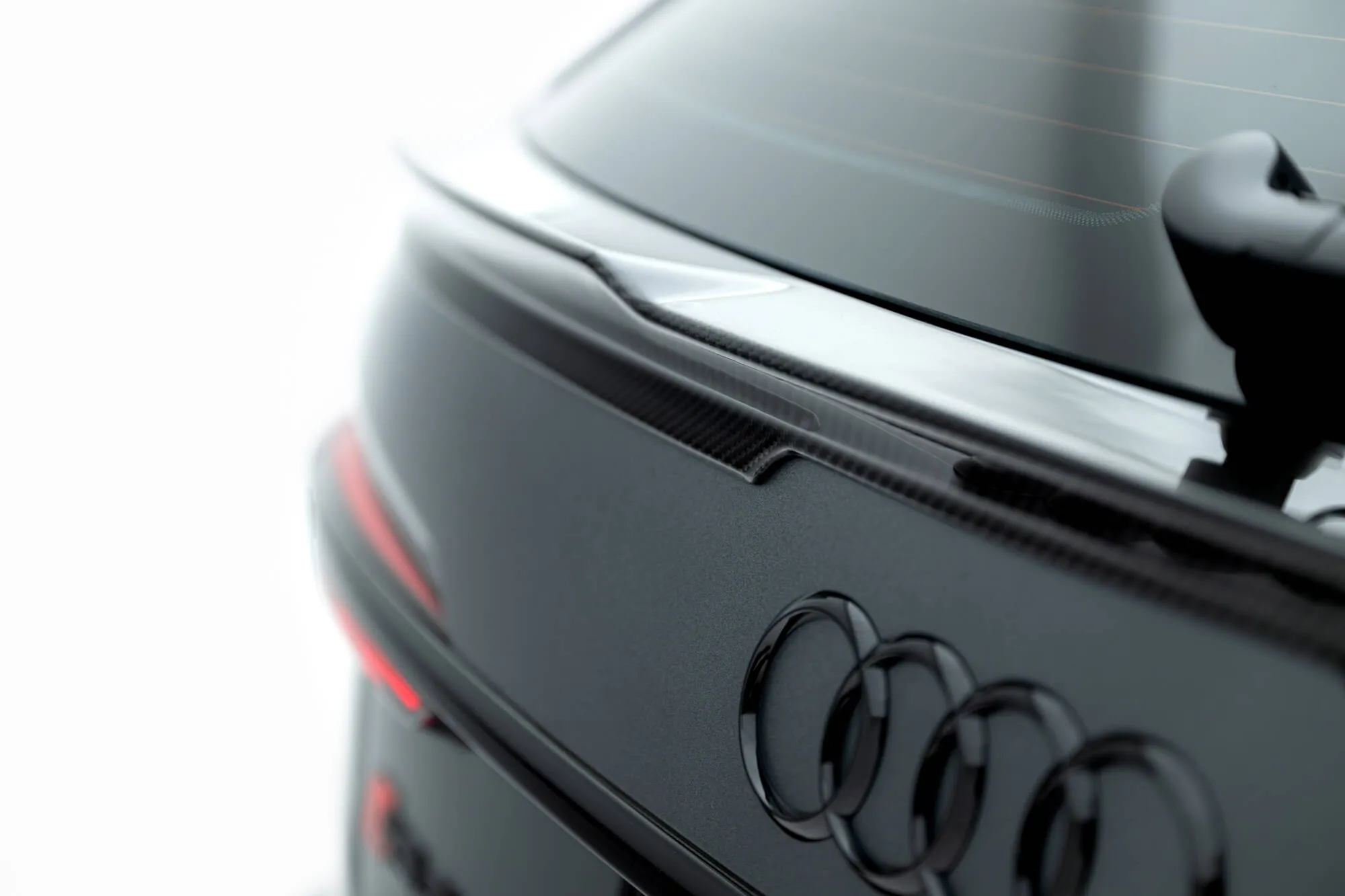 Baklukespoiler Audi A6 (C8) 2018-2026 | Carbon Fiber Edition – bilde 3