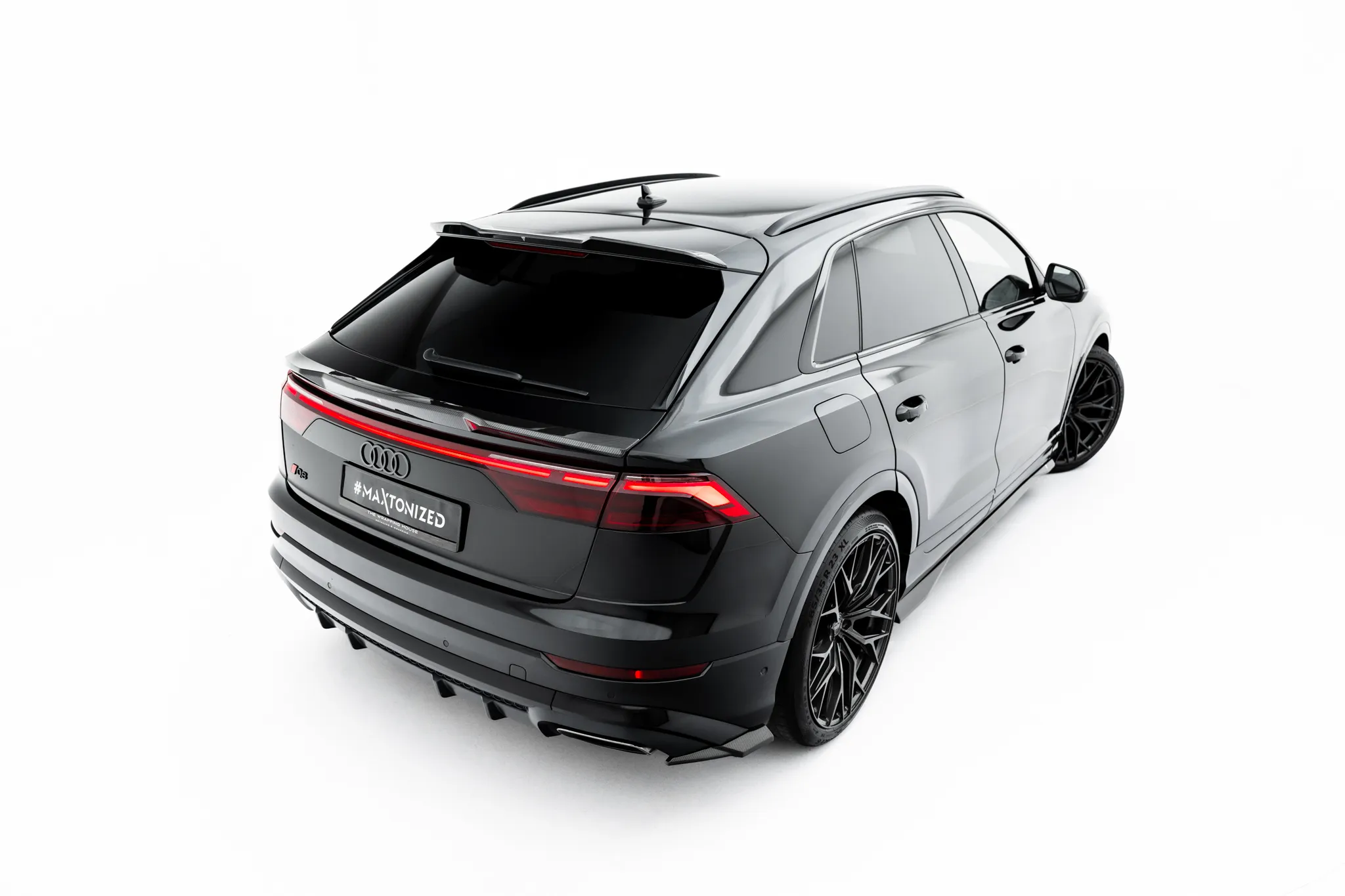 Baklukespoiler Audi Q8 (Mk1) 2018-2026 | Carbon Fiber Edition