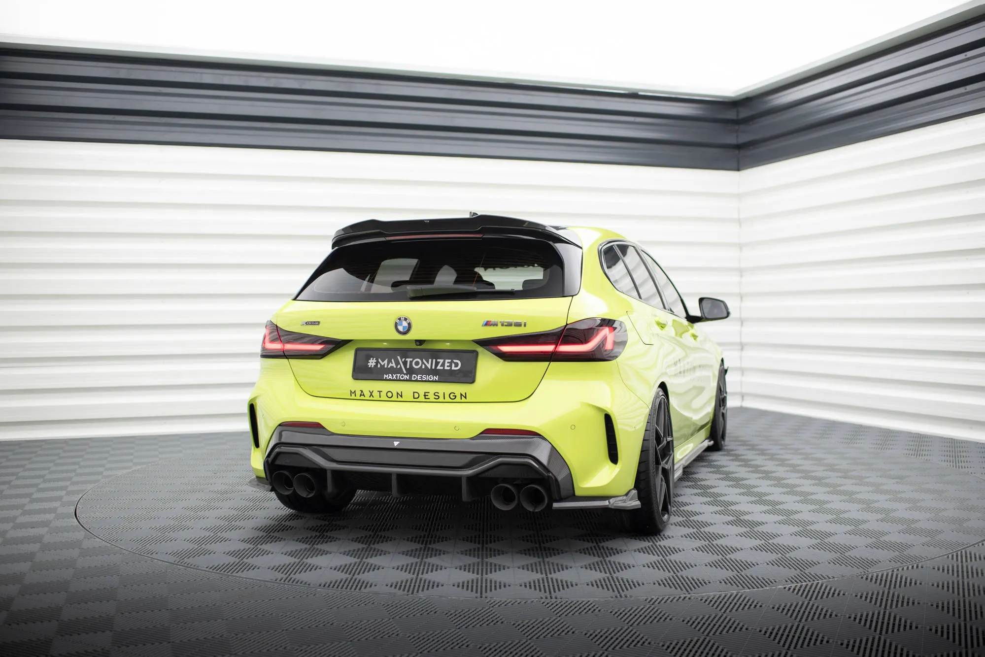 Baklukespoiler BMW 1 (F40) 2019 - 2024 | Carbon Fiber Edition – bilde 4
