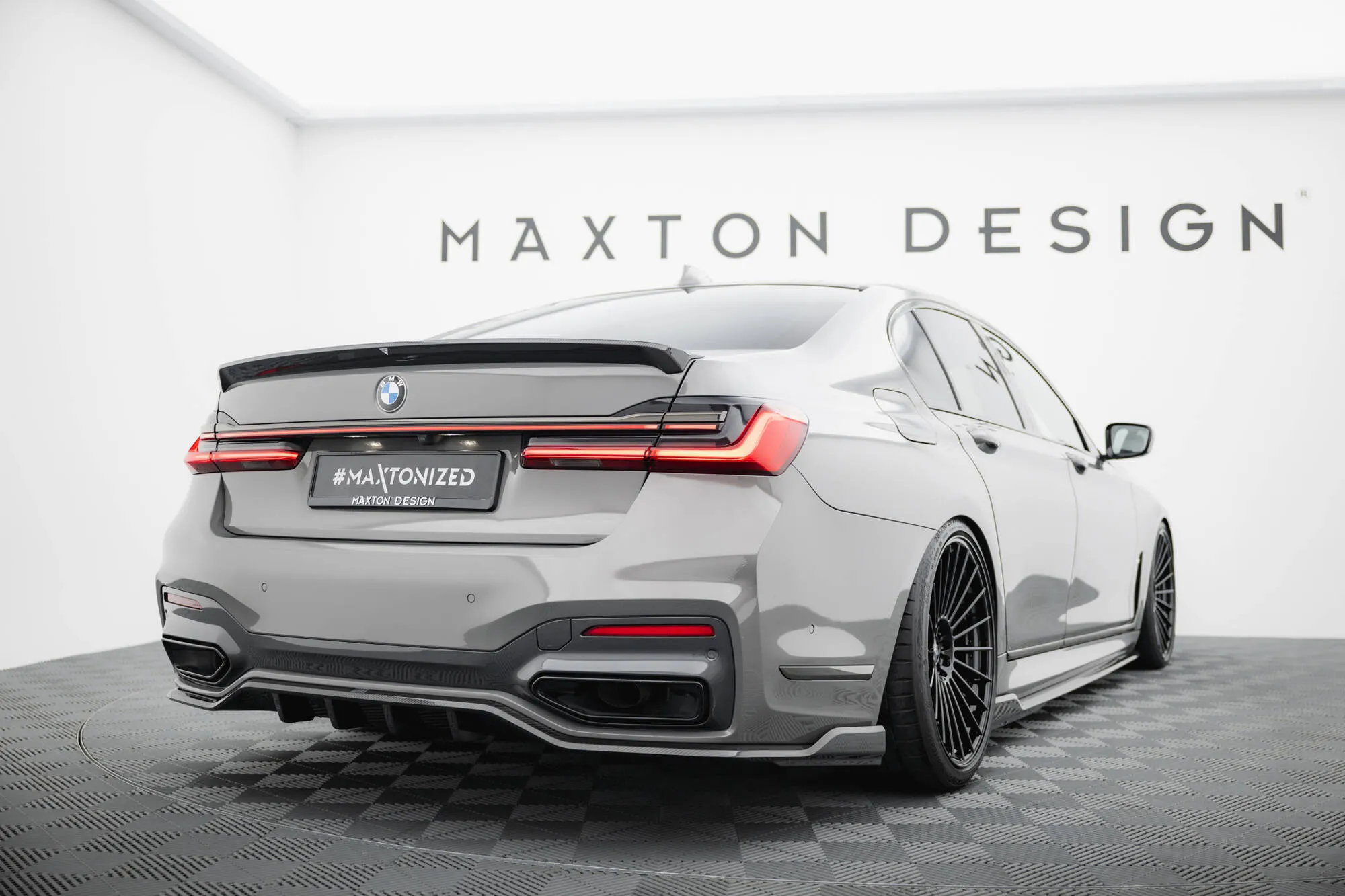 Baklukespoiler BMW 7 (G11) 2015 - 2022 | Carbon Fiber Edition – bilde 3