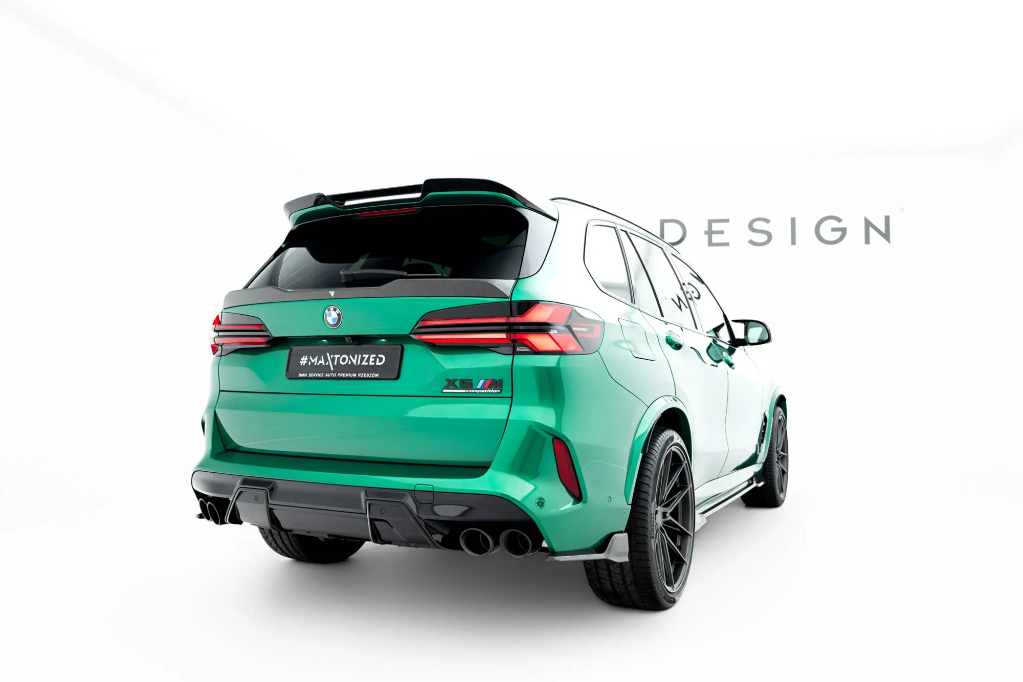 Baklukespoiler BMW X5 (G05 Facelift) 2023-2026 | Carbon Fiber Edition – bilde 2