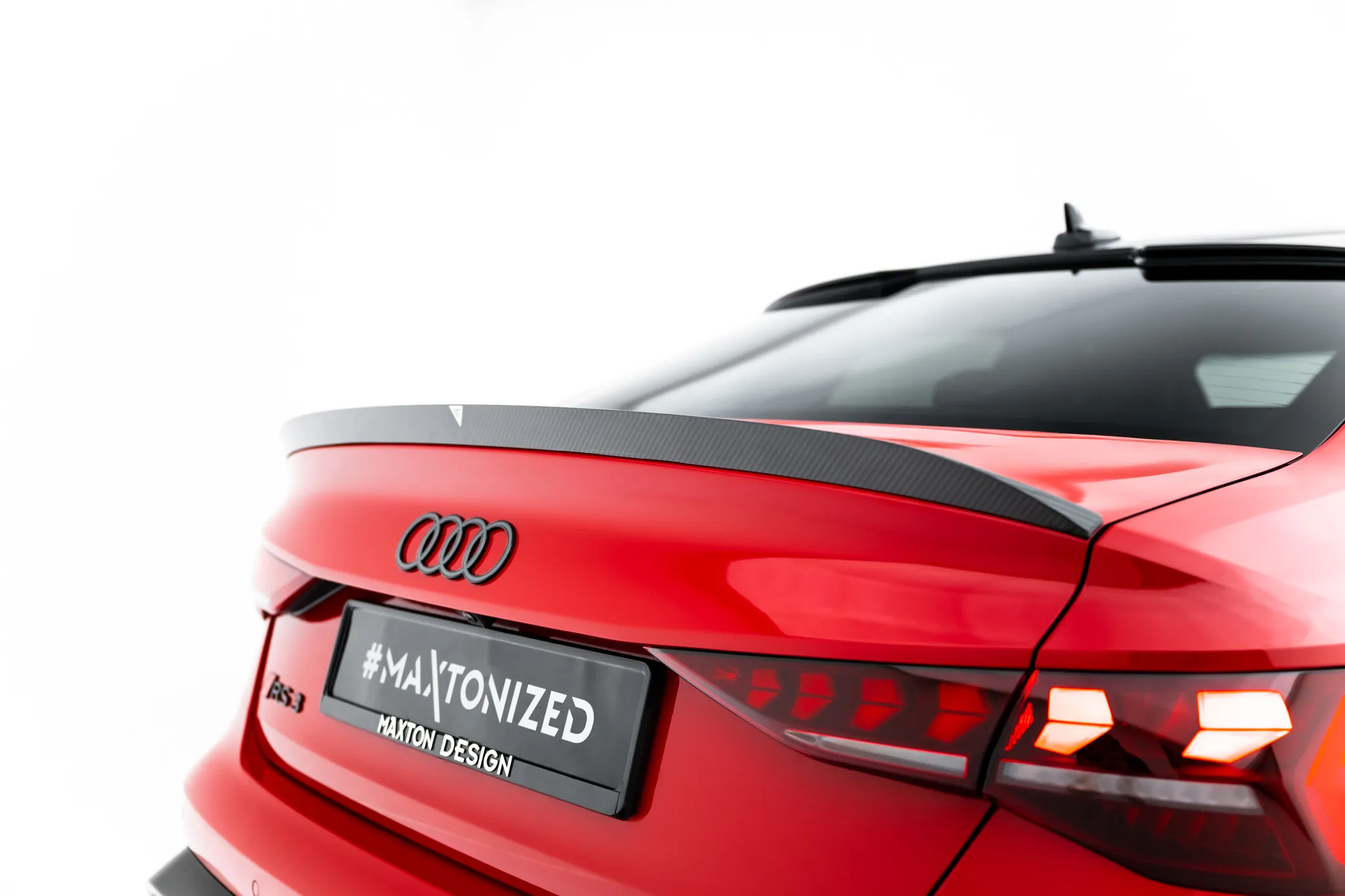 Baklukespoiler V.2 Audi A3 (S3) 2024-2026 | Carbon Fiber Edition