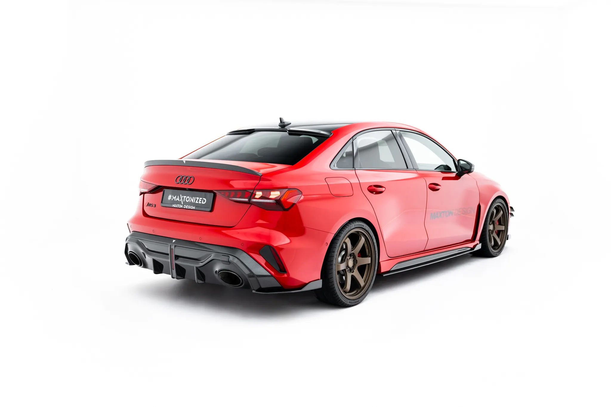 Baklukespoiler V.2 Audi A3 (S3) 2024-2026 | Carbon Fiber Edition – bilde 3