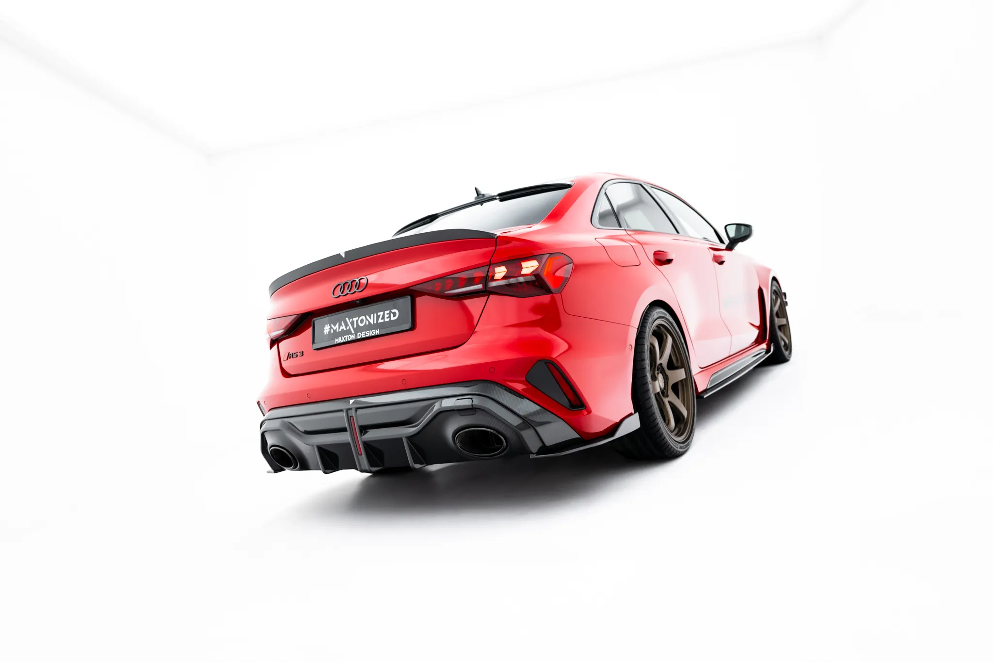 Baklukespoiler V.2 Audi A3 (S3) 2024-2026 | Carbon Fiber Edition – bilde 7
