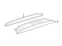 Baklykt bremselys VW Amarok I 2009 - 2020 – bilde 4