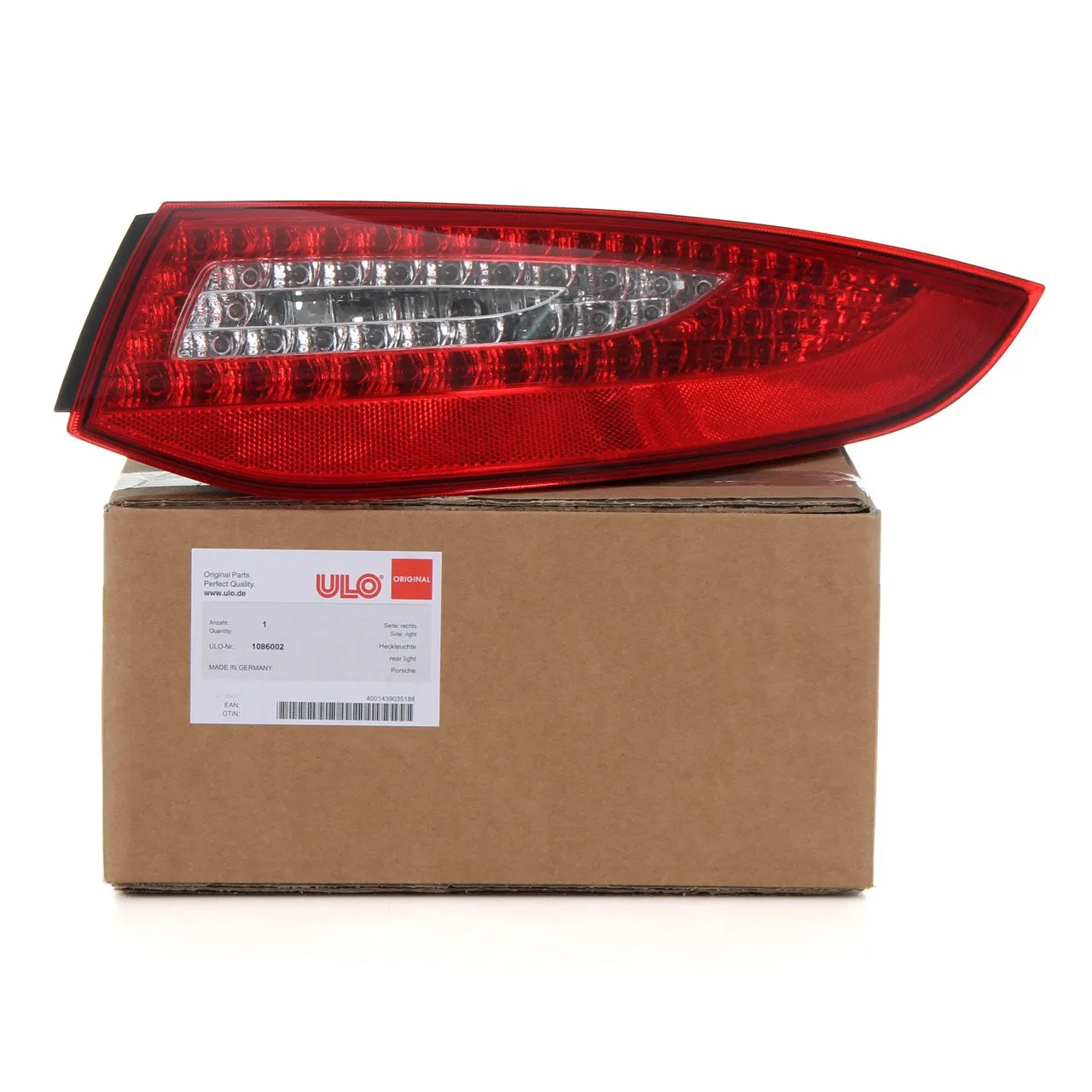 Baklykt Porsche 911 (997) facelift 2008 - 2012 │ høyre side LED Combination Rear Light