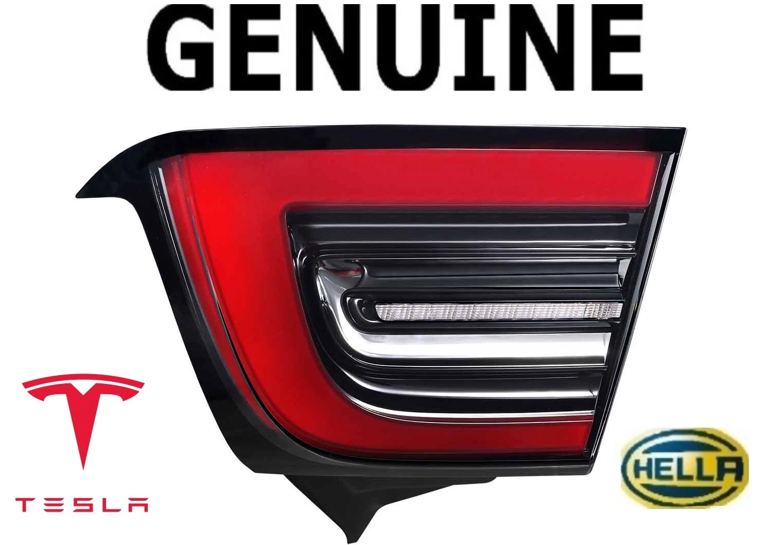 Baklykt Tesla Model 3 2021 - 2023 / Tesla Model Y 2020 - 2025 │ høyre - Genuine® Hella Rear Light Lamp Right – bilde 3