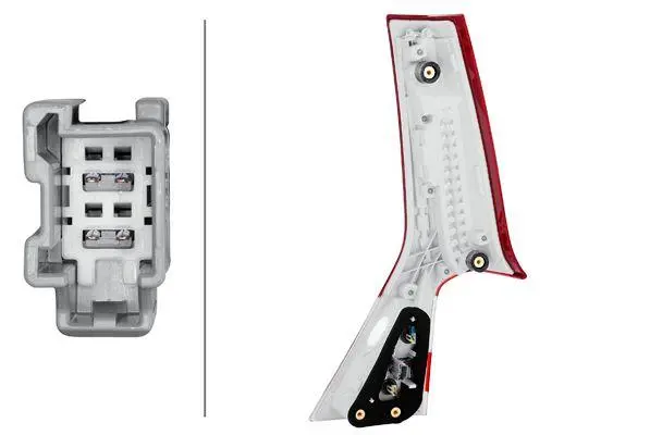 Baklykt Volvo V70 III / XC70 II 2013 - 2015 │ Venstre LED - Hella Rear Lamp Light – bilde 3