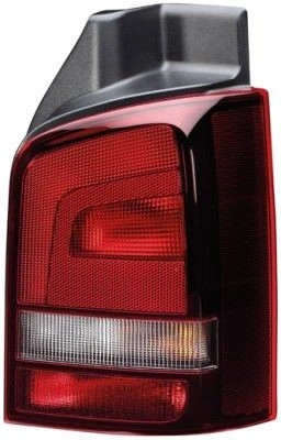 Baklykt VW T5.1 2009 - 2015 │ høyre side til bakluke - Genuine® Hella Rear Light Lamp – bilde 4