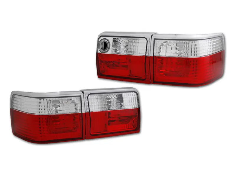 Baklykter AUDI 80 B3 09.86-11.91 / B4 AVANT 09.1991-04.1996 RED WHITE