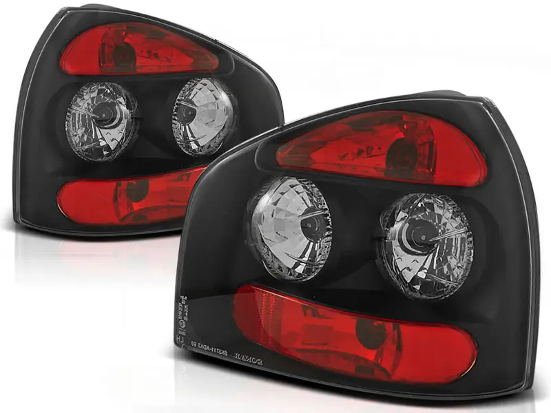 Baklykter AUDI A3 8L 08.96-08.00 BLACK