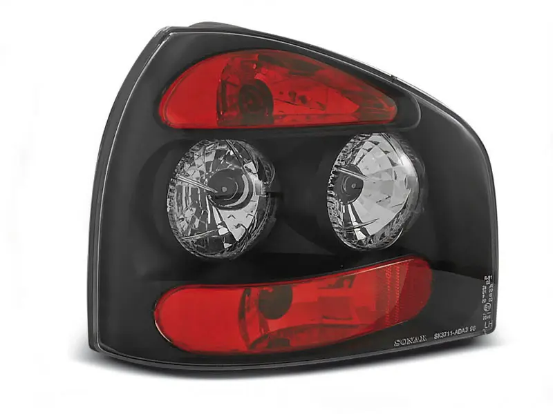 Baklykter AUDI A3 8L 08.96-08.00 BLACK – bilde 2