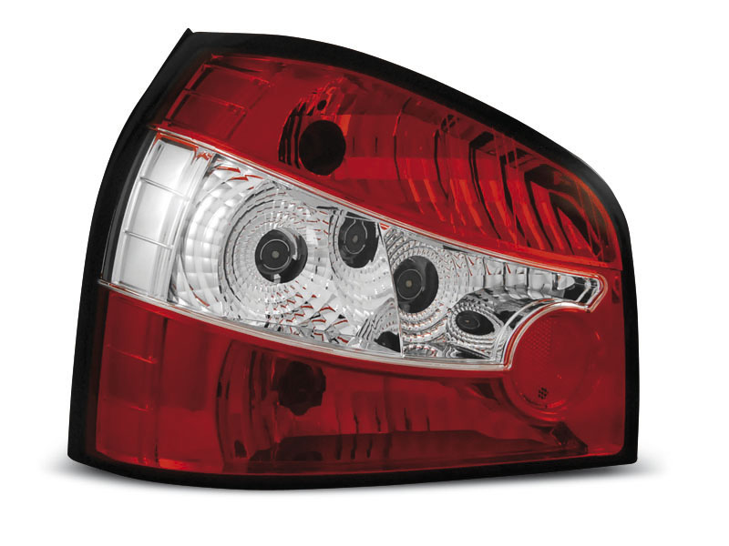 Baklykter AUDI A3 8L 08.96-08.00 RED WHITE – bilde 2