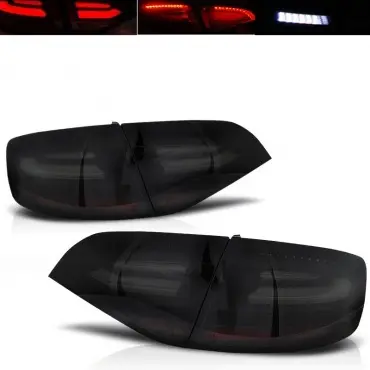 Baklykter Audi A4 B8 2007 - 2011 │ SMOKE BLACK LED