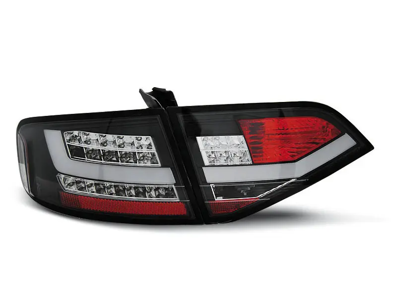 Baklykter Audi A4 B8 Sedan 2007 - 2011 │ BLACK LED – bilde 3