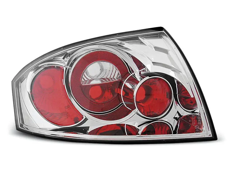 Baklykter AUDI TT 99-06 CHROME