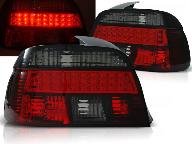 Baklykter BMW 5 (E39) 1995 - 2000 │ RED Smoke LED Image 1