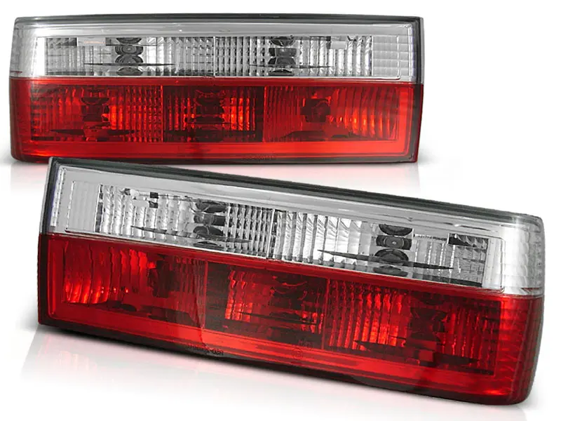 Baklykter BMW E30 11.82-08.87 RED WHITE